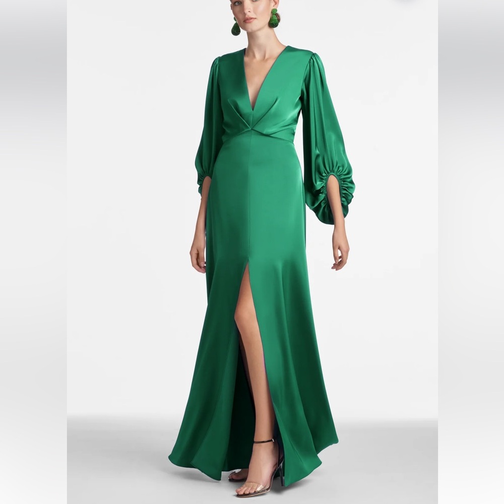 Sachin + Babi Emerald Long Sleeve Dress - Picture 1 of 3